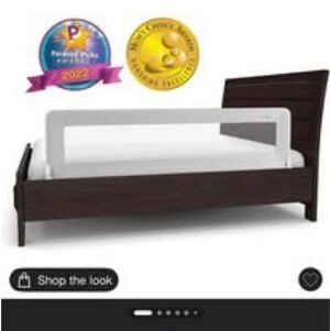 NEW- XL Universal ComfyBumpy Toddler Bed Rail /swing down EXTRA LONG 59”Wx 19.5”